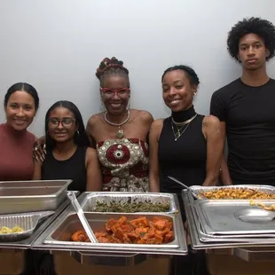 My wife, Natalie and Henderson Family