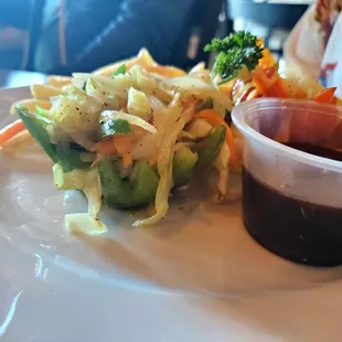 Side of cabbage served in a pepper