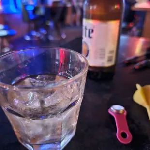 Casamegos tequila n miller lite beer