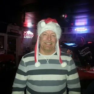 Scott all dressed up