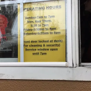 Business hours