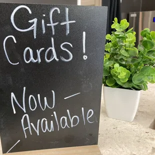 Gift cards