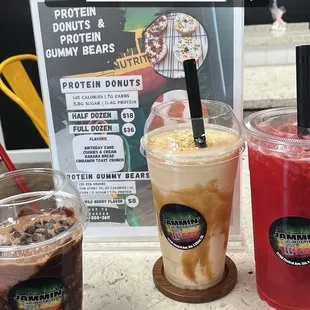 Empty Peanut Butter Banana Smoothie