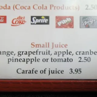 Carafe of Juice