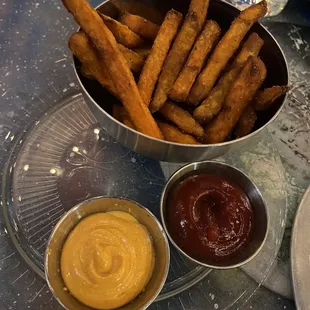 Chili-Lime-Salted Sweetpotato Fries