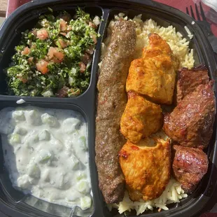 Combo plate
