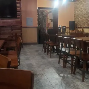 Main dining area.