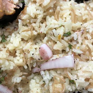 Rice from Jamra Grill.