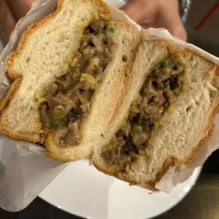 5. Philly Cheesesteak Sandwich