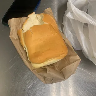 This is not Coco Bread. This is what they sent