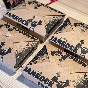 four boxes of jamrock steak