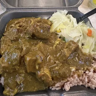 Small curry goat