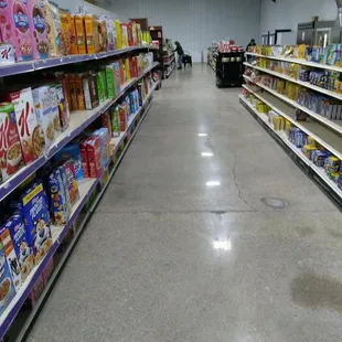 grocery aisle