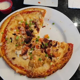 Chicken Parmesan Pizza