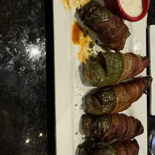 Jams Carnitas stuffed Jalapeños