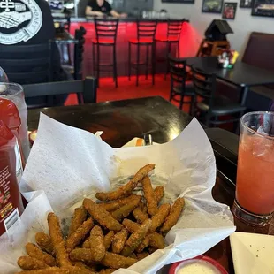 Crispy Spicy Green Beans