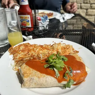 Cali Grilled Breakfast burrito