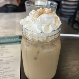 VANILLA CINNAMON SHAKEN ICED COFFEE