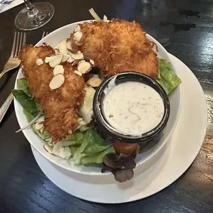 Coconut Chicken Half Salad