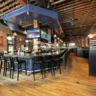 the interior of a restaurant