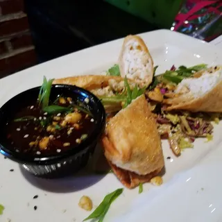 BLUE CRAB RANGOON EGG ROLLS