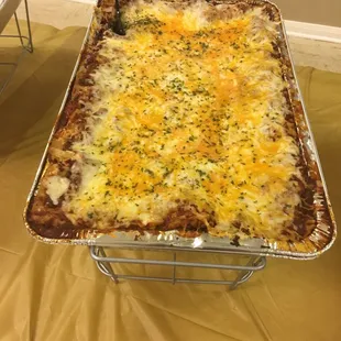 Jams Baked Meat Lasagna on Catering menu