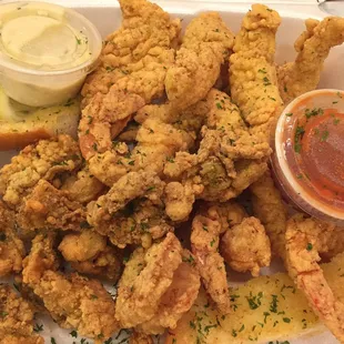 Seafood platter