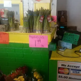 Cheap asparagus