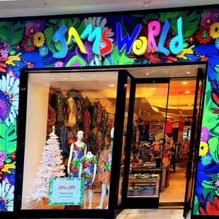 Colorful new storefront!