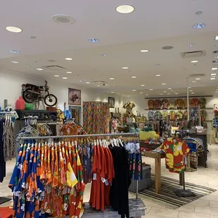 Bright colored apparel