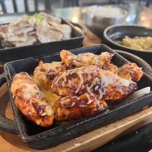 Fire cheese chicken