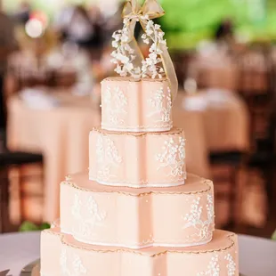 Boxwood Garden Cake -  This elegant cake shape was designed by Ms. Kish