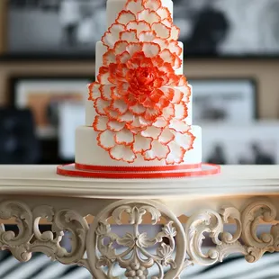 Peony Burst Cake - Simple yet stunning