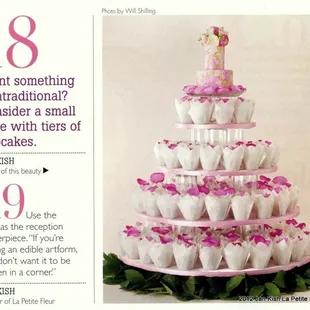 Cupcake Cascade - Perfect for weddings or any occasion