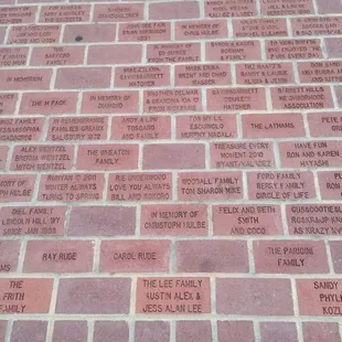 Buy a brick to support Jan Park