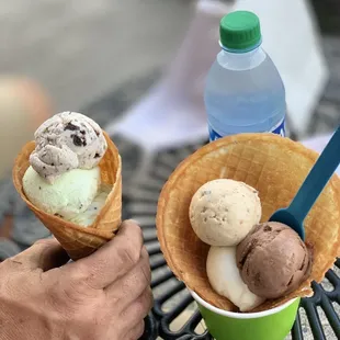 Homemade waffle bowl/homemade waffle cone