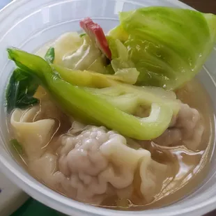 Janbo won ton soup