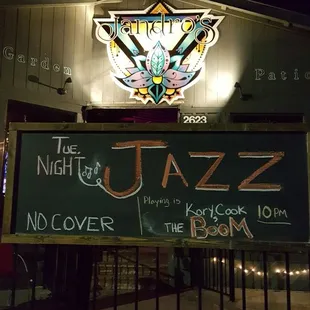 the night of jazz