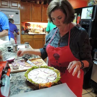Creating Green Chile Crusted Quiche
