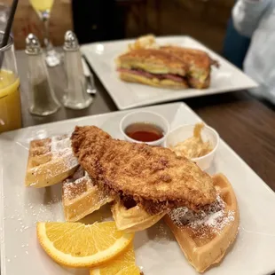 Chicken &amp; Waffles