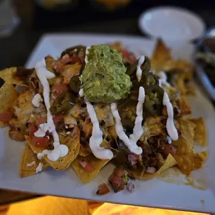 Nachos were so yummy, and we could not finish them as the portions were very substantial