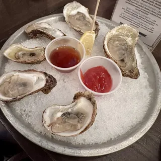 6 Oysters