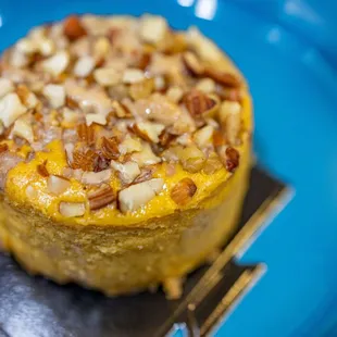 Seasonal Pumpkin Cheesecake ($8)