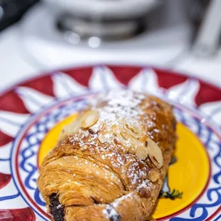 Chocolate Banana Almond Croissant ($5)