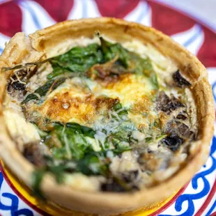 Veggie Quiche ($8)