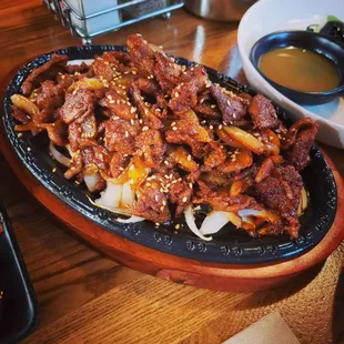 Spicy pork