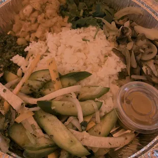 Mushroom Rice Bowl