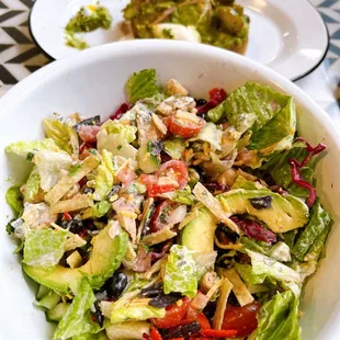 a salad in a bowl