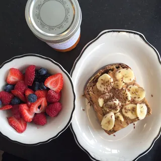Peanut Butter Banana Toast