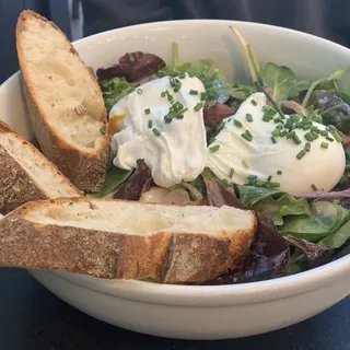 Breakfast Frisee Salad